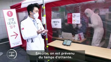 Coronavirus : en Corée du Sud, des dispensaires d'un genre nouveau pour un dépistage ultra-efficace