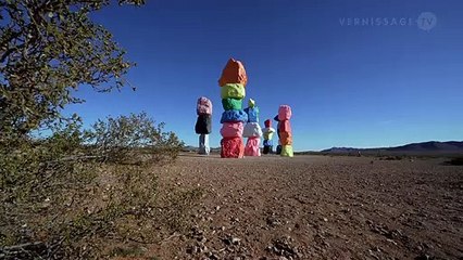 Ugo Rondinone: Seven Magic Mountains