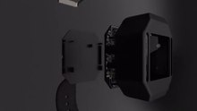 Moonracer by Millclock – futuristic steampunk nixie watch