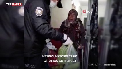 Yardım istemekten çekinen Meryem teyzenin duyarlılığı duygulandırdı