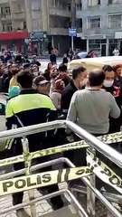 Hatay PTT önünden görüntüler