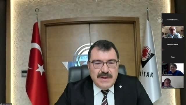 Aşı ve İlaç Geliştirme Sanal Konferansı - TÜBİTAK Başkanı Hasan Mandal