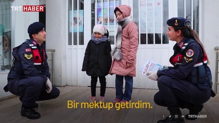 Dedelerine mektup yazdılar, jandarmayla gönderdiler