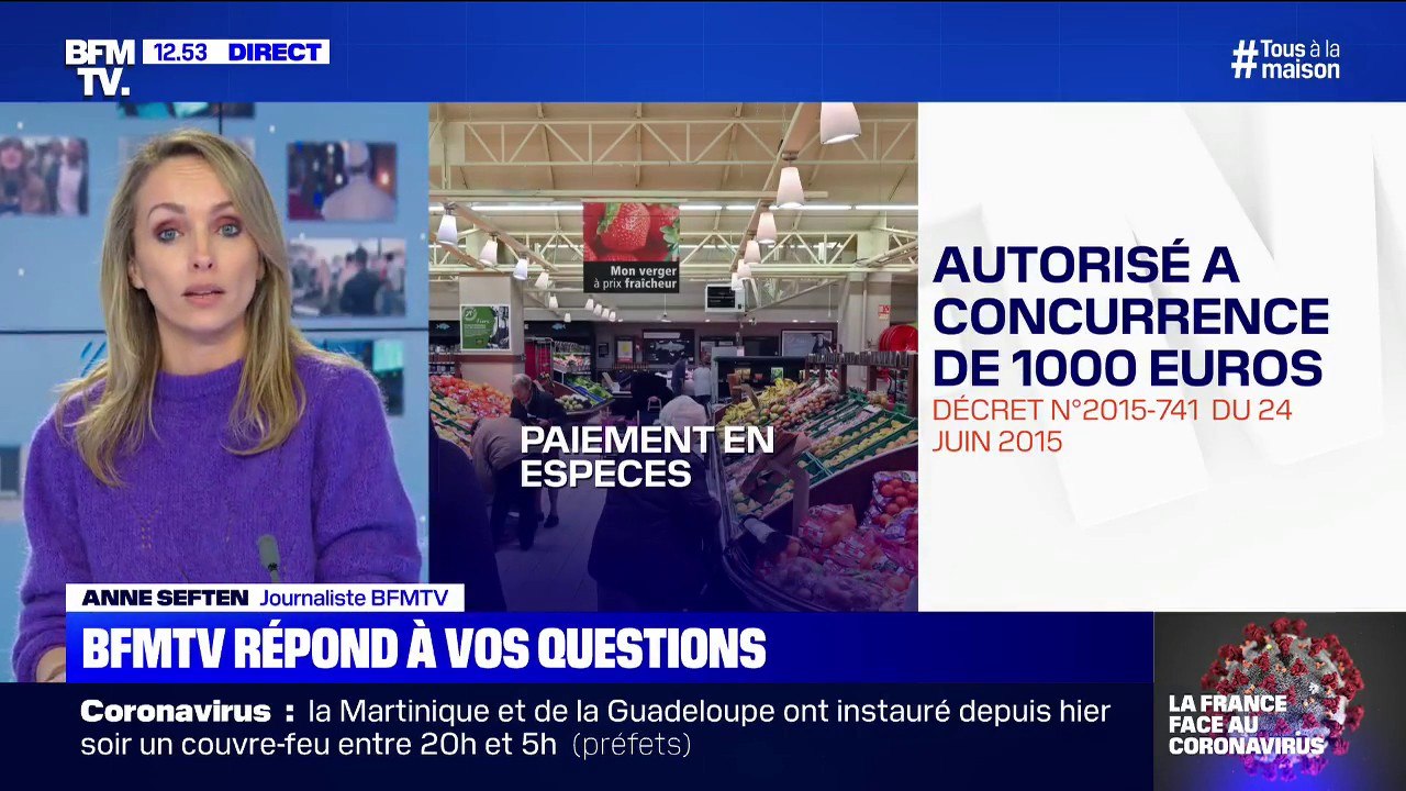 Un supermarché peut-il refuser les paiements en espèce pour "éviter la propagation du coronavirus" ? BFMTV répond à vos questions