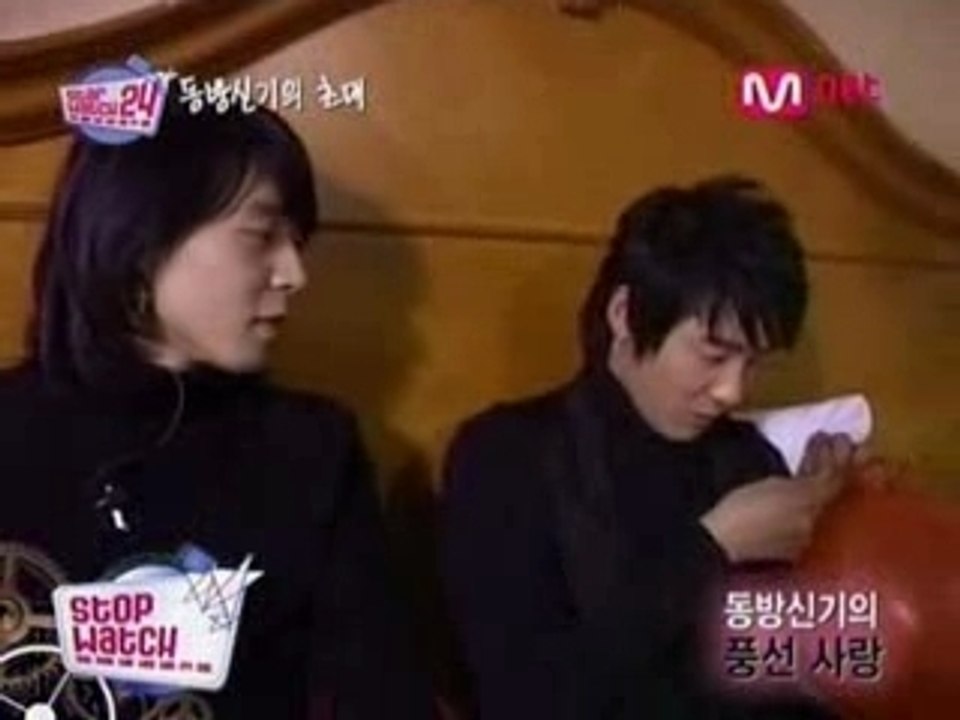 DBSK play with helium ver.longue