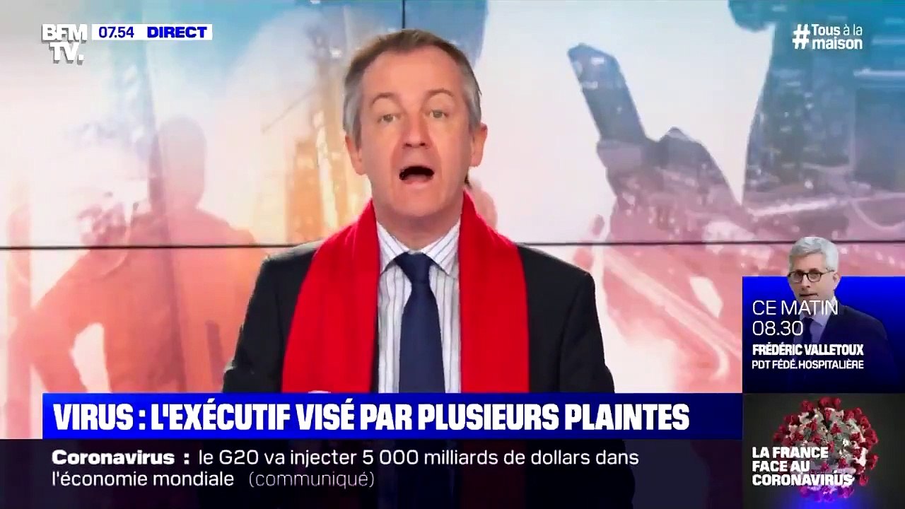 « Honnêtement, à l’heure où nous parlons ... il n’y a aucunes raisons de penser qu’Édouard Philippe, Agnès Buzyn, Olivier Véran puissent être soupçonnés d’homicide involontaire ou de mise en danger d’autrui »