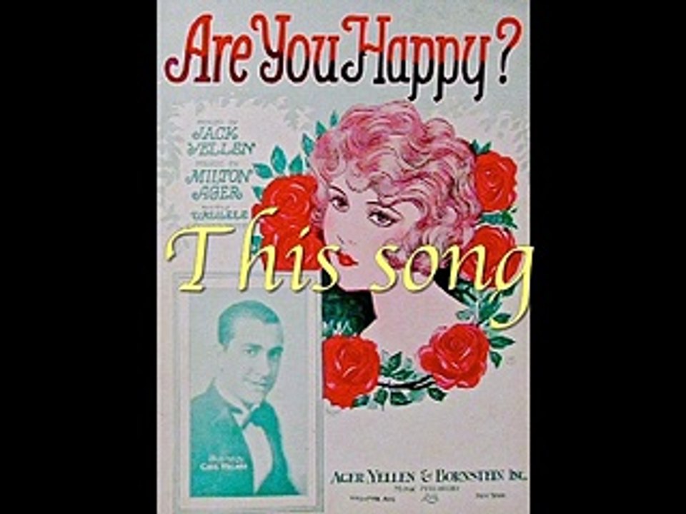 Arthur Briggs' Savoy Syncop's Orchestra - Are You Happy?