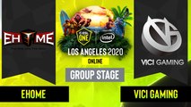 Dota2 - Vici Gaming vs. EHOME - Game 3 - Group Stage - CN - ESL One Los Angeles
