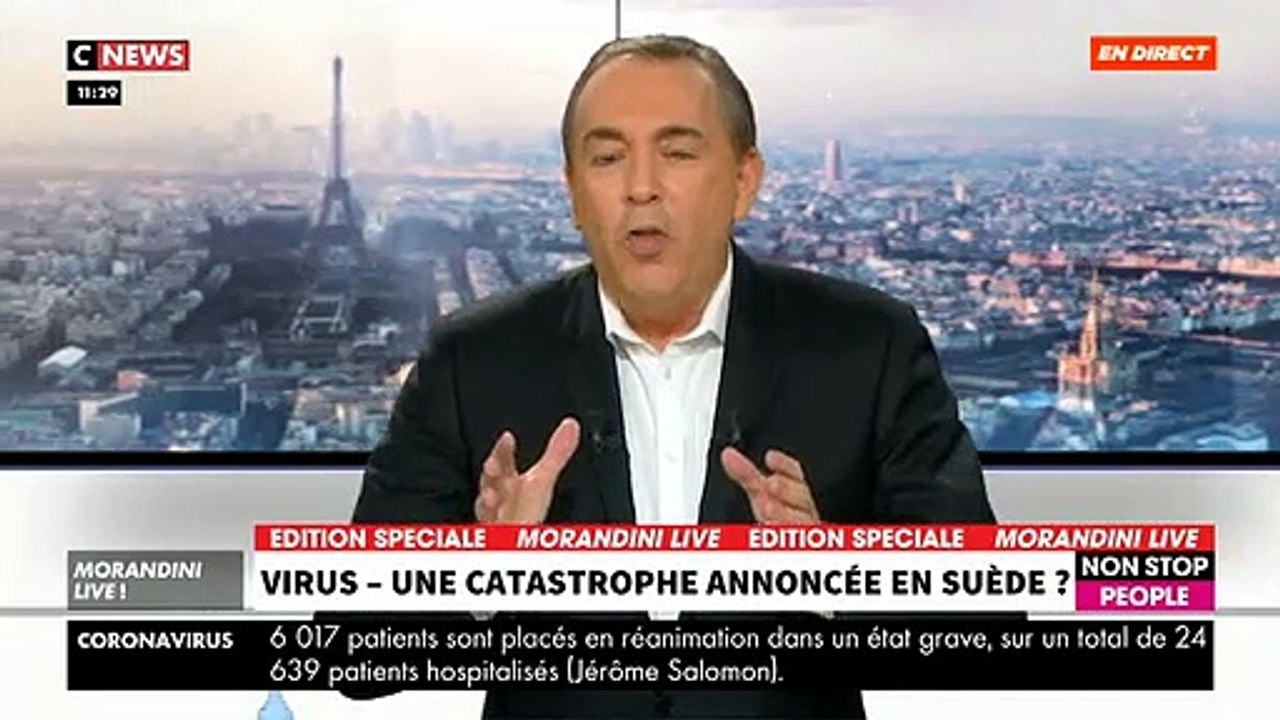 Coronavirus  - Alors que la Suède refuse de confiner sa population, Jean-Marc Morandini interroge en direct de Stockholm... son frère !