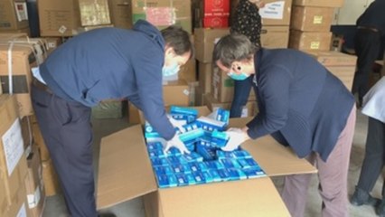 El coronavirus galvaniza la "solidaridad china" con España