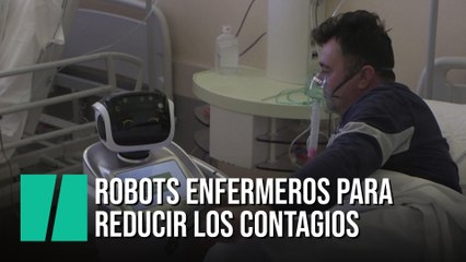 El robot que ayuda a reducir el riesgo de contagio