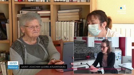 Coronavirus : la visioconférence entre les résidents en Ehpad et leurs proches