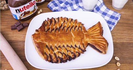 Préparez un poisson d'avril à la pâte à tartiner !