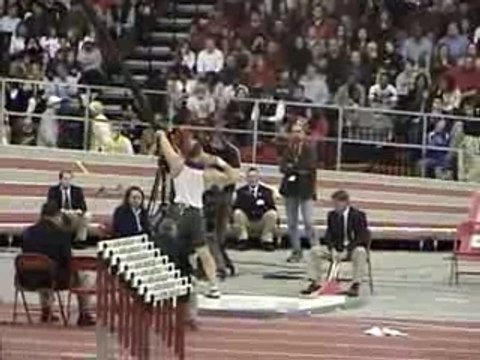 Athlé lancer poids indoor Adam Nelson 22m40 !!!