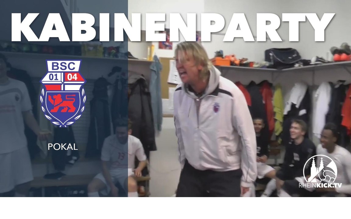 RHEINKICK vor 5 Jahren: Kabinenparty des Bonner SC nach Finaleinzug gegen Alemannia Aachen