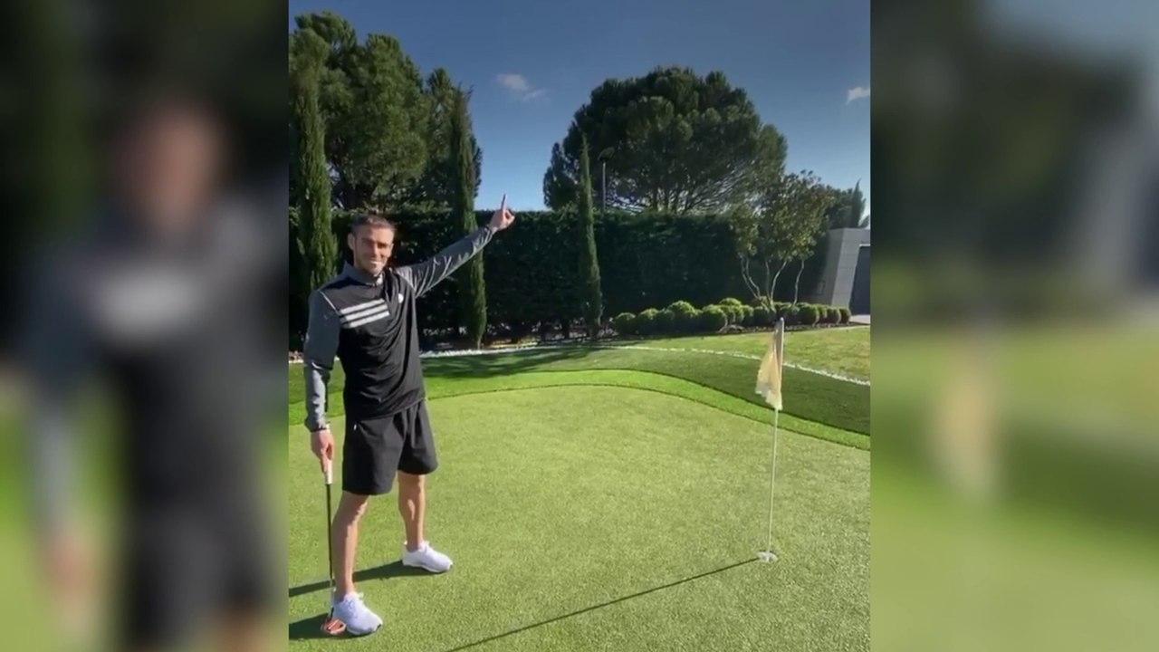 Bale, le golf même à la maison - Foot - WTF