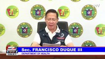 Health Sec. Duque visits CoVID-19 referral hospitals