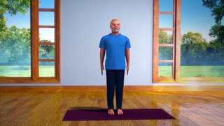Yoga in 3D:  Mountain pose / Tadasana - English