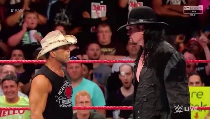 (ITA) Shawn Michaels rispetta il suo Ritiro contro Undertaker (WWE RAW 03/09/2018)