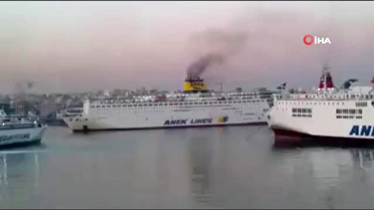 - Yunan bayraklı gemi karantinaya alındı- Gemide 160 Türk mürettebat bulunuyor