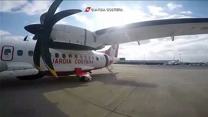 Guardia Costiera trasporta materiale sanitario in Puglia e Calabria (02.04.20)