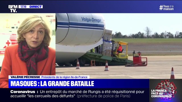 Valérie Pécresse sur les masques: Nous avons été confrontés à cette situation où des Américains ont surenchéri