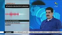 Pdte. Maduro se refiere a ataque contra buque bolivariano en Curazao