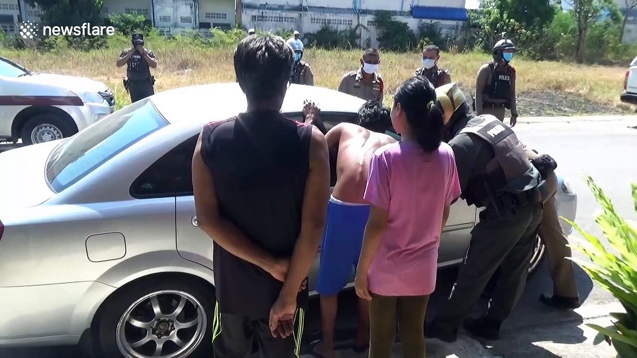 Boy, 2, sparks panic after locking himself in car and refuses to open doors