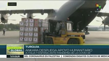 Turquía envía ayuda humanitaria médica a España e Italia