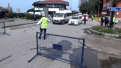 Zonguldak'ta korona virüs önlemleri arttırıldı