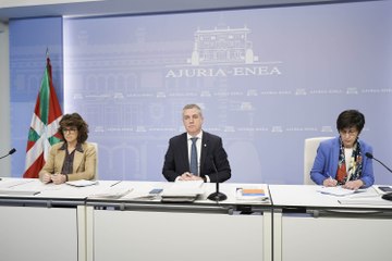 Urkullu: "Recuperar el pulso será difícil, pero hay que levantarse"