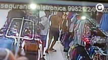 Vídeo mostra assaltantes fazendo compras com cartões roubados em Cariacica