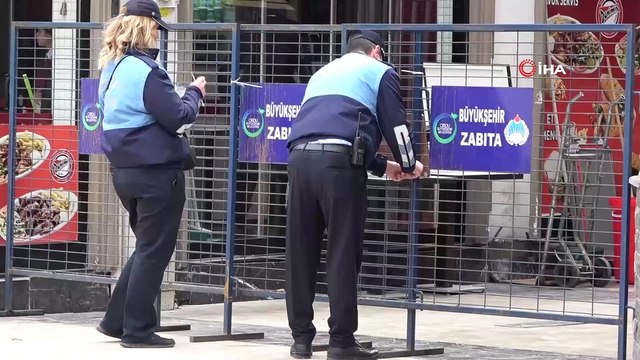 Ordu’nun işlek caddeleri barikatlarla kısıtlandı