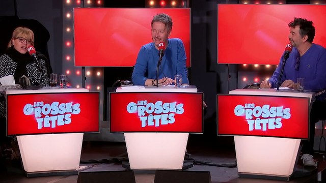Eric Laugérias traduit le français vers le russe pour les Grosses Têtes