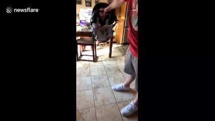 When you're in isolation but still want to go to the park