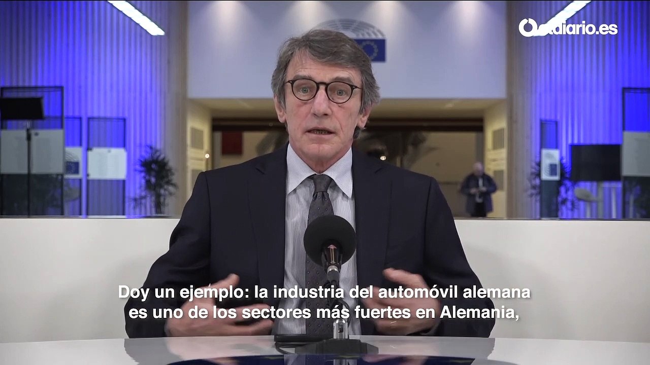 Sassoli, sobre Países Bajos: "El problema no es Italia, España u otros países, es Europa"