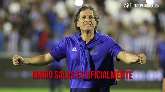 MARIO SALAS ES OFICIALMENTE NUEVO DT DE ALIANZA LIMA