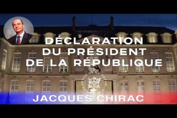 Jour 16 - Les présidents parlent aux Français