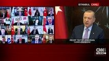 Cumhurbaşkanı Erdoğan: Mücadelemizi kararlılıkla yürütüyoruz