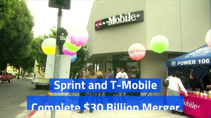 Sprint and T-Mobile Complete $30 Billion Merger