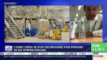 Édition spéciale : L'usine L'Oréal de Vichy reconfigurée pour produire du gel hydroalcoolique - 02/04
