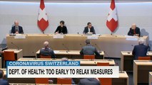 Relaxing coronavirus measures? Too soon to think about, say Swiss health officials | The Show
