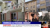 Les Français applaudissent et chantent pour le personnel soignant