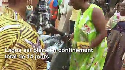 Coronavirus : distribution de nourriture aux ménages les plus pauvres de Lagos