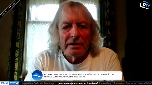 Talk Show du 02/04, partie 2 : questions / réponses spécial Pape Diouf
