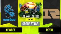 Dota2 - Newbee vs. Royal Never Give Up - Game 2 - Group Stage - CN - ESL One Los Angeles