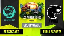 Dota2 - Beastcoast  vs. FURIA Esports - Game 2 - Group Stage - SA - ESL One Los Angeles