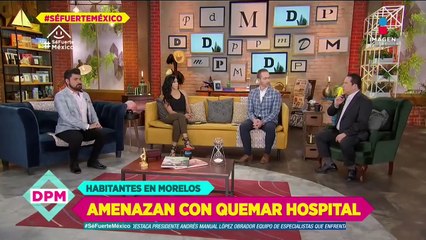Pobladores amenazan con quemar hospital de Morelos