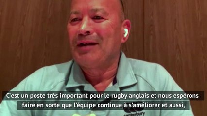 Angleterre - Eddie Jones ravi de continuer avec le XV de la Rose