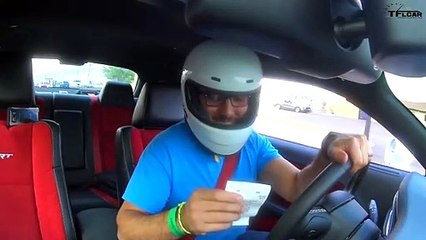 What's Faster an Automatic or Manual Hellcat_  Watch This Drag Race to Find Out